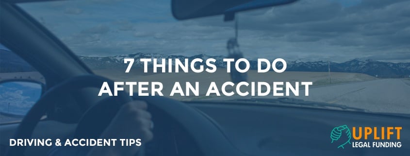 7 helpful tips on what you should do after you have been in an accident