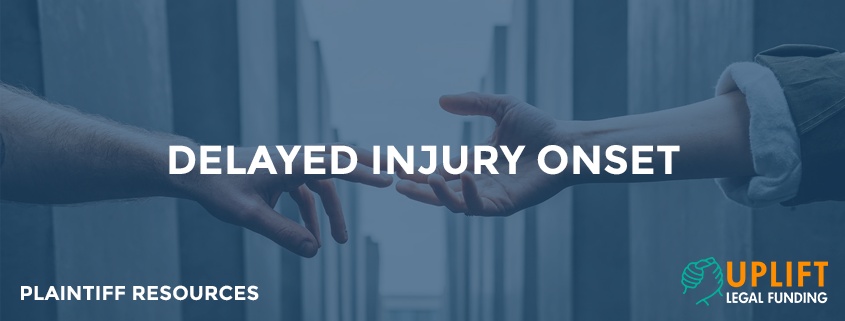 Sometimes injuries do not show themselves immediately, always see a doctor after an accident