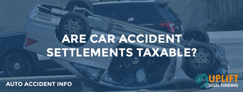 What portions of a car accident settlement are taxable?