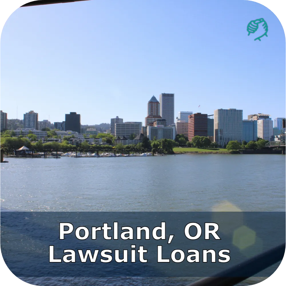 Oakland CA Lawsuit Loans - Lake Merritt Skyline